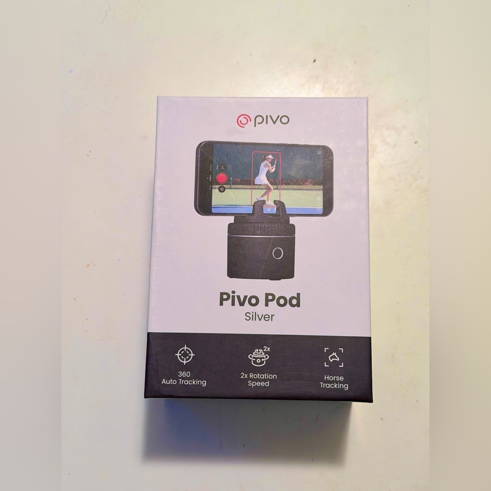Pod Silver - Smart Tracking Camera Mount